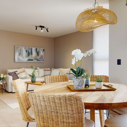 Sala comedor Unio residencial Casa A